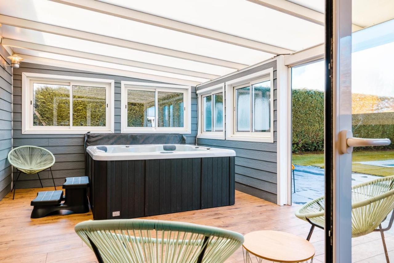 Grande Maison Avec Piscine Et Jacuzzi A La Campagne Desvres ภายนอก รูปภาพ