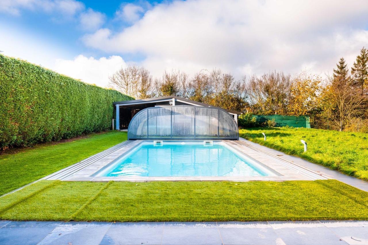 Grande Maison Avec Piscine Et Jacuzzi A La Campagne Desvres ภายนอก รูปภาพ